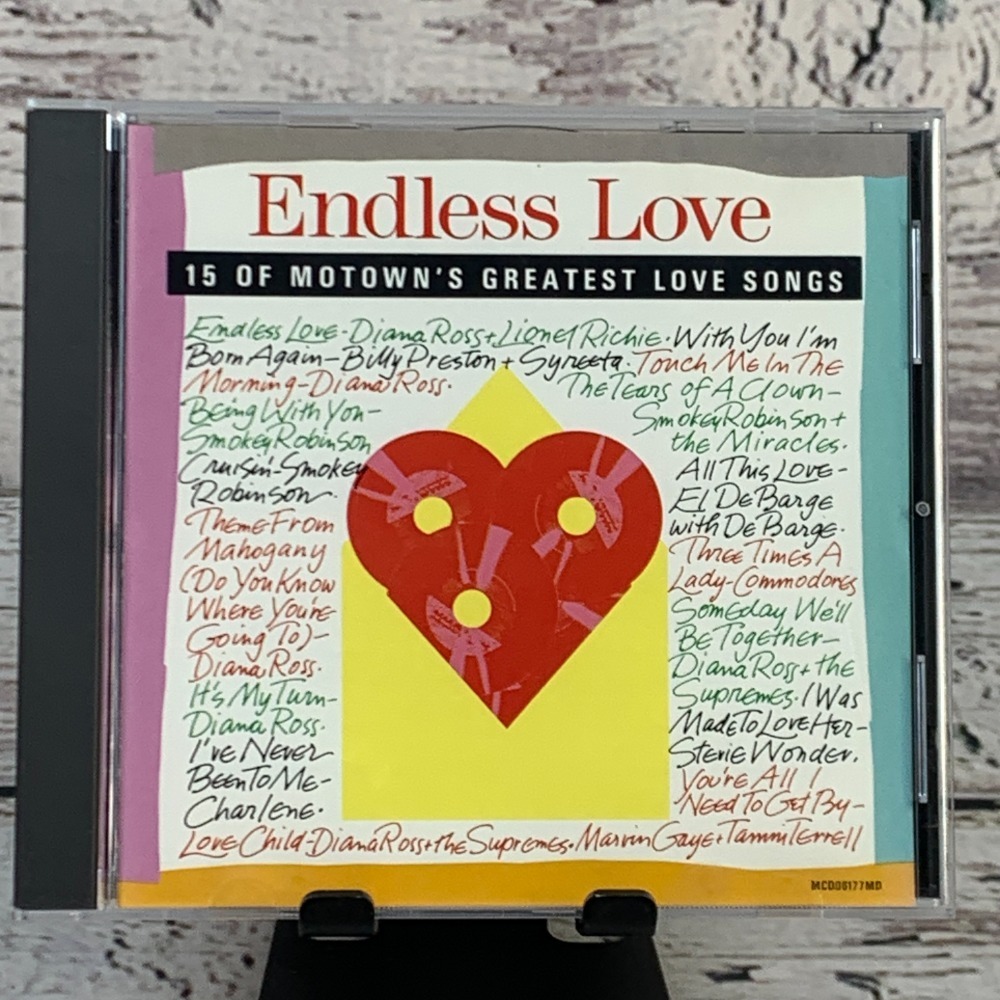 Endless Love (15 Of Motown's Greatest Love Songs) [CD 1986 Club]‎